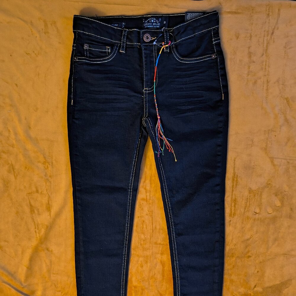 Lucky Brand, Zoe Skinny, Dark Wash Denim/Jeans, Girls size 10
